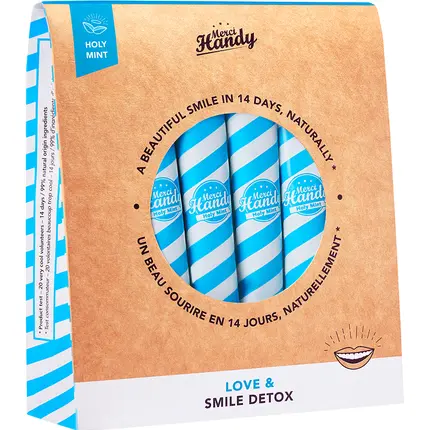 

Набор ополаскивателей для полости рта и освежителей дыхания - 14 штук по 10 миллилитров каждая Merci Handy