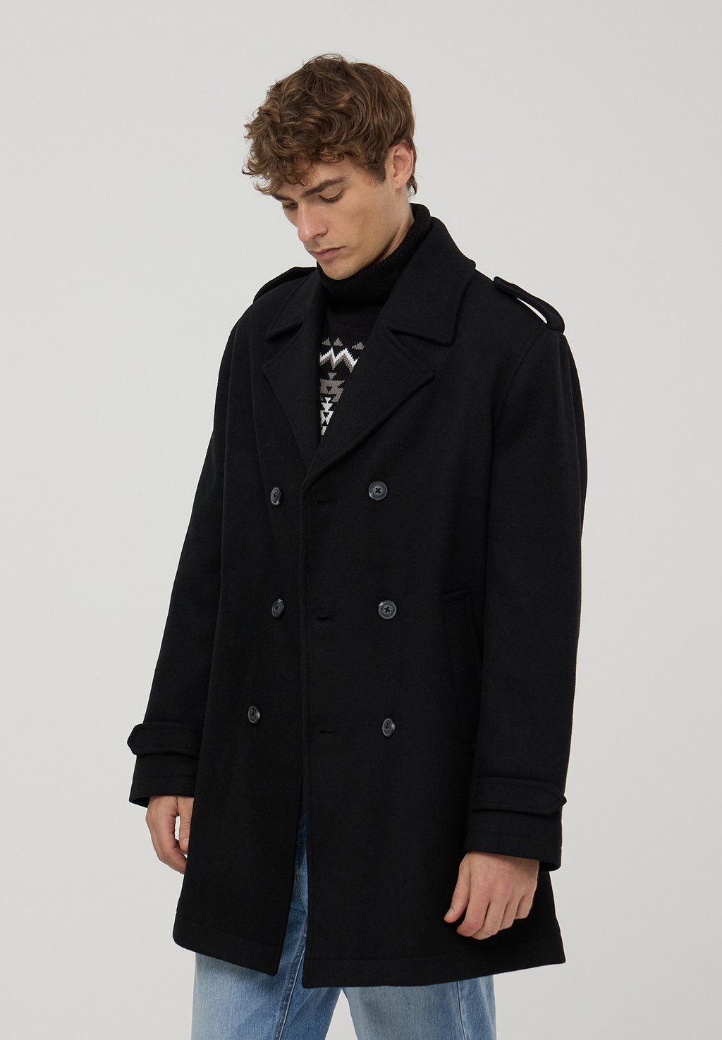 

Тренч CAPPOTTO DOPPIOPETTO Terranova, черный