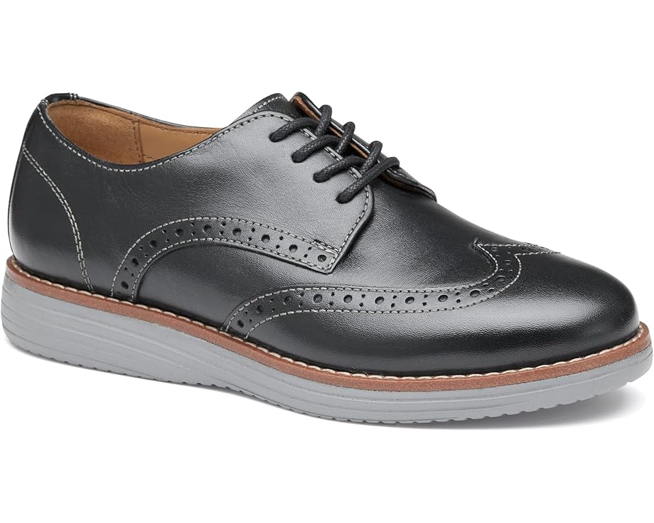 

Оксфорды Johnston & Murphy Kids Upton Wingtip, цвет Black Full Grain