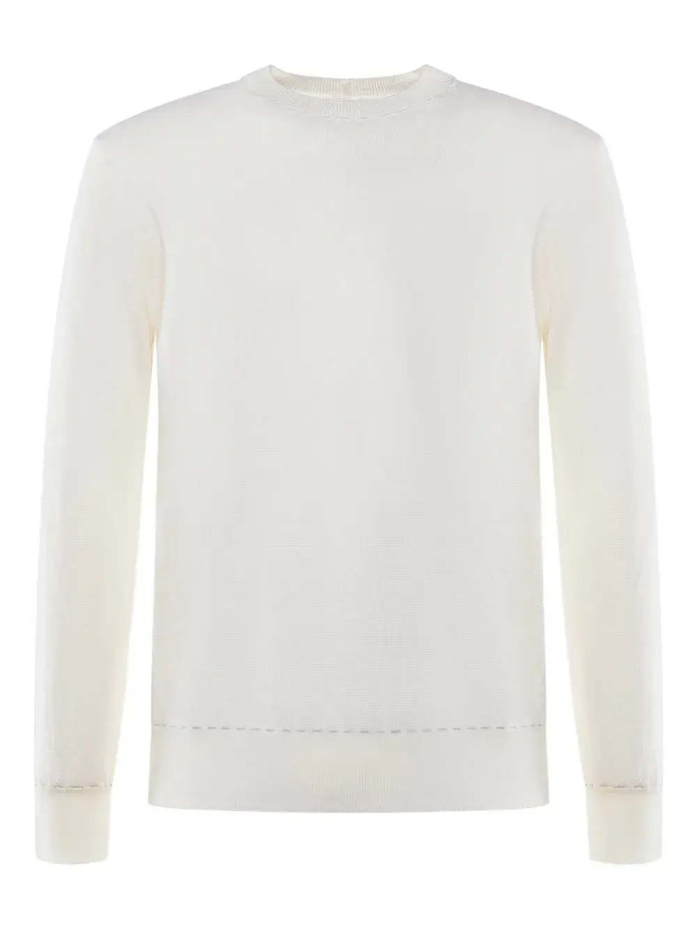 

Свитер с круглым вырезом Eleventy, белый