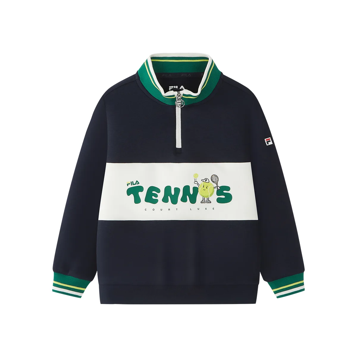 FILA KIDS Свитшот PERFORMANCE FPF RD Royal Blue детский