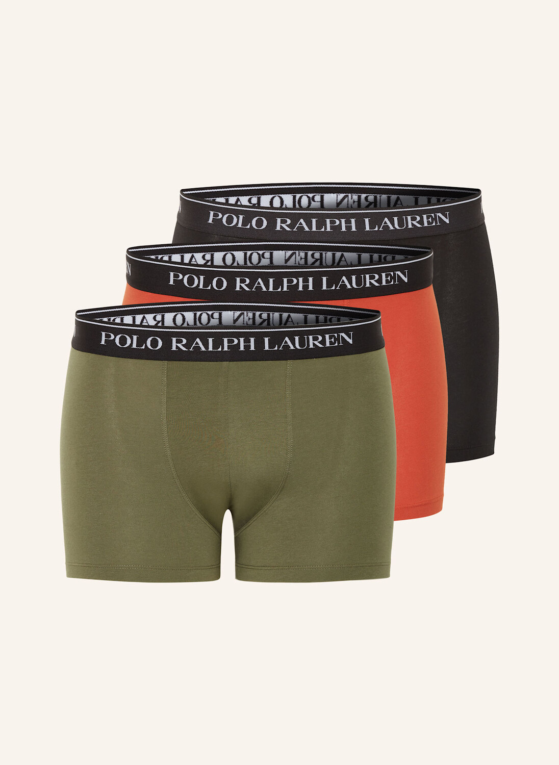 

3 пары боксеров Polo Ralph Lauren, зеленый