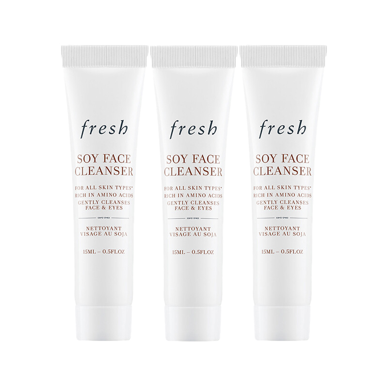 

FULEISHI набор пробников очищающего средства с экстрактом сои гель для снятия макияжа очищение 15мл/20мл*3/20мл*2 Fresh