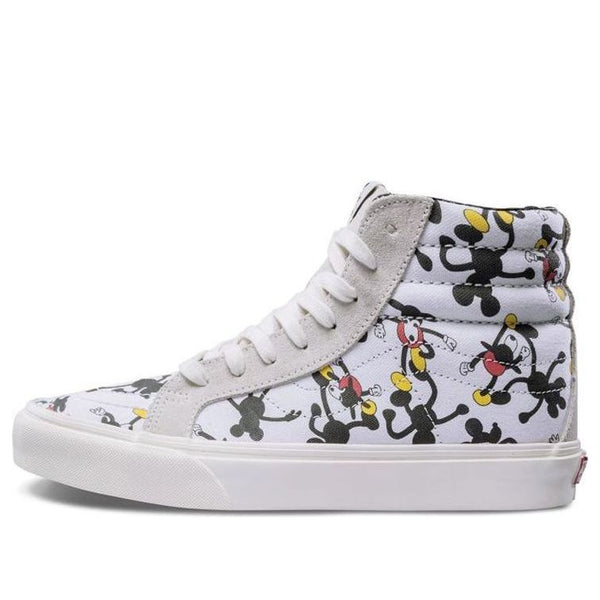 

Кроссовки disney x geoff mcfetridge x sk8-hi 'mickey's 90th' Vans, белый