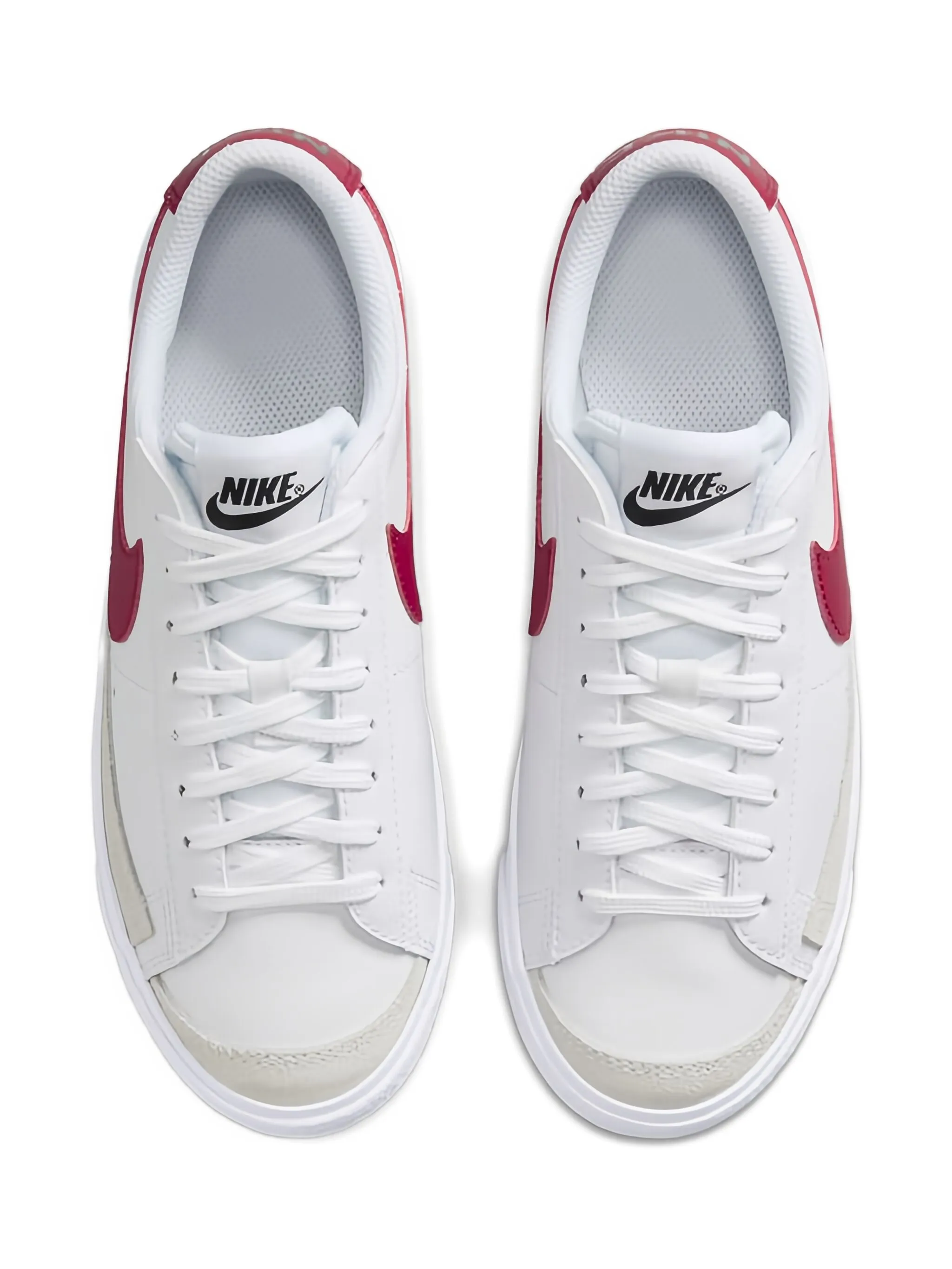 Кроссовки Blazer Low 77 White/Black/Gym Nike Kids, белый — фото 4