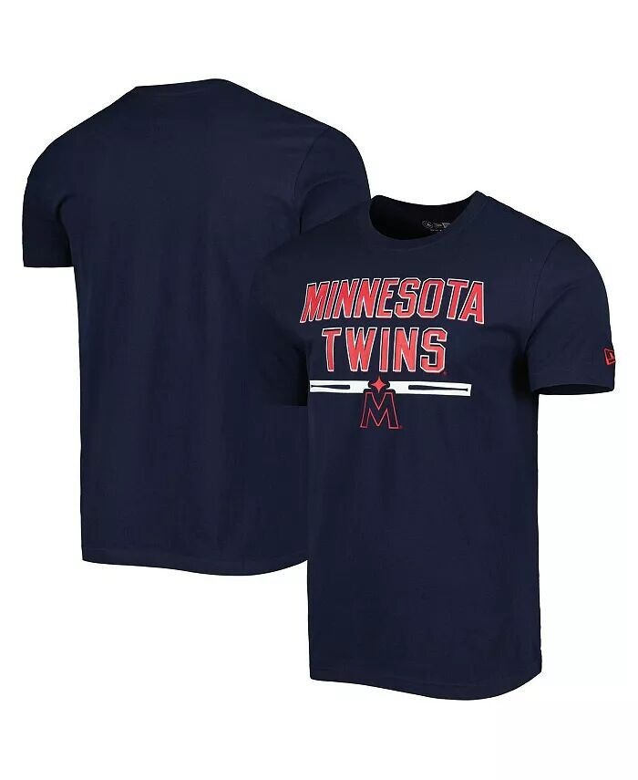 

Мужская темно-синяя футболка Minnesota Twins Batting Training New Era