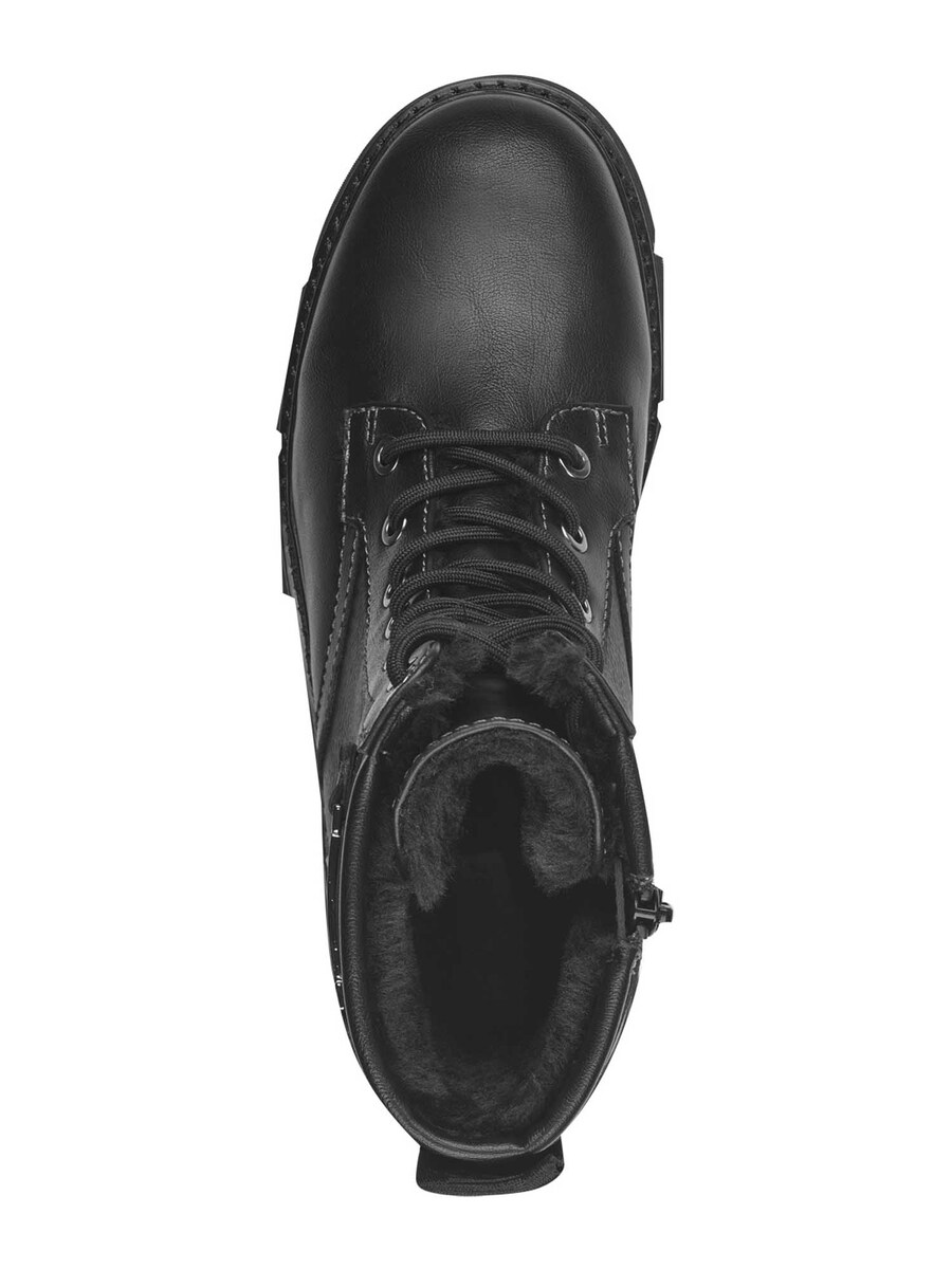 Ботильоны на шнуровке s.Oliver Lace-Up Ankle Boots, черный — фото 3