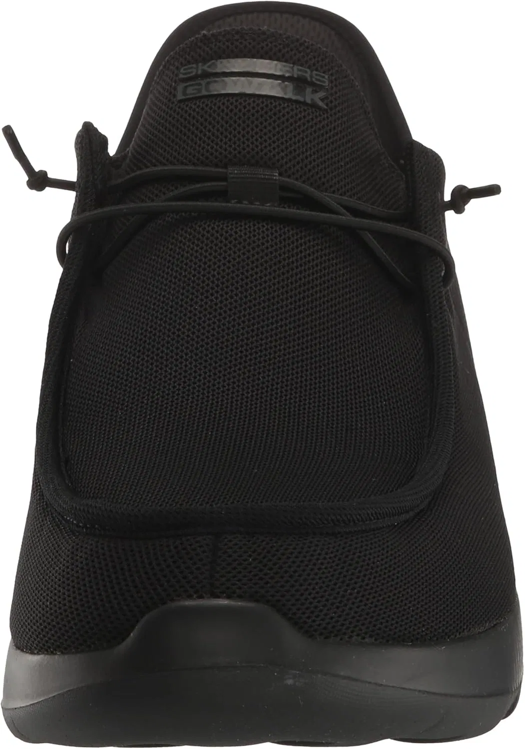 Женские слипоны Skechers Gowalk Max Slip-Ins - спортивные повседневные прогулочные кроссовки | Кроссовки с воздушной подушкой и эффектом памяти, Black — фото 2