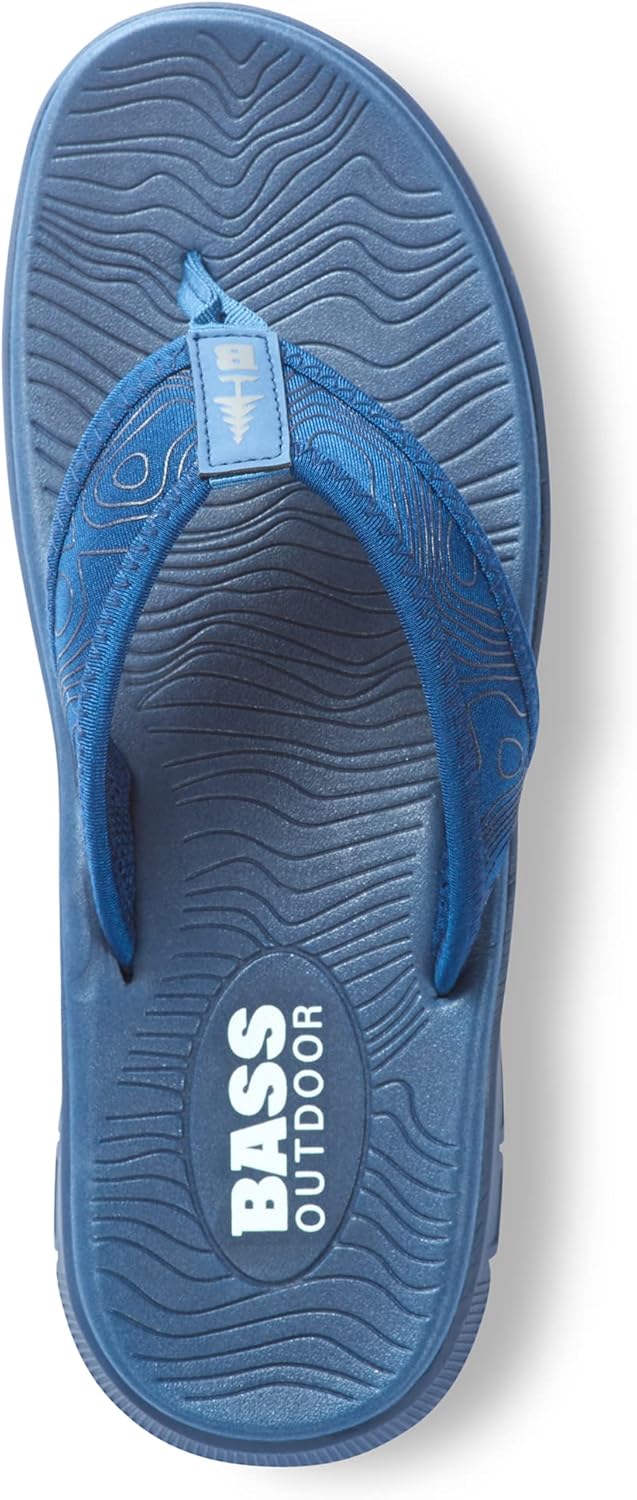 Мужские сандалии BASS OUTDOOR Topo Thong для повседневного использования на улице, Ensign Blue — фото 3