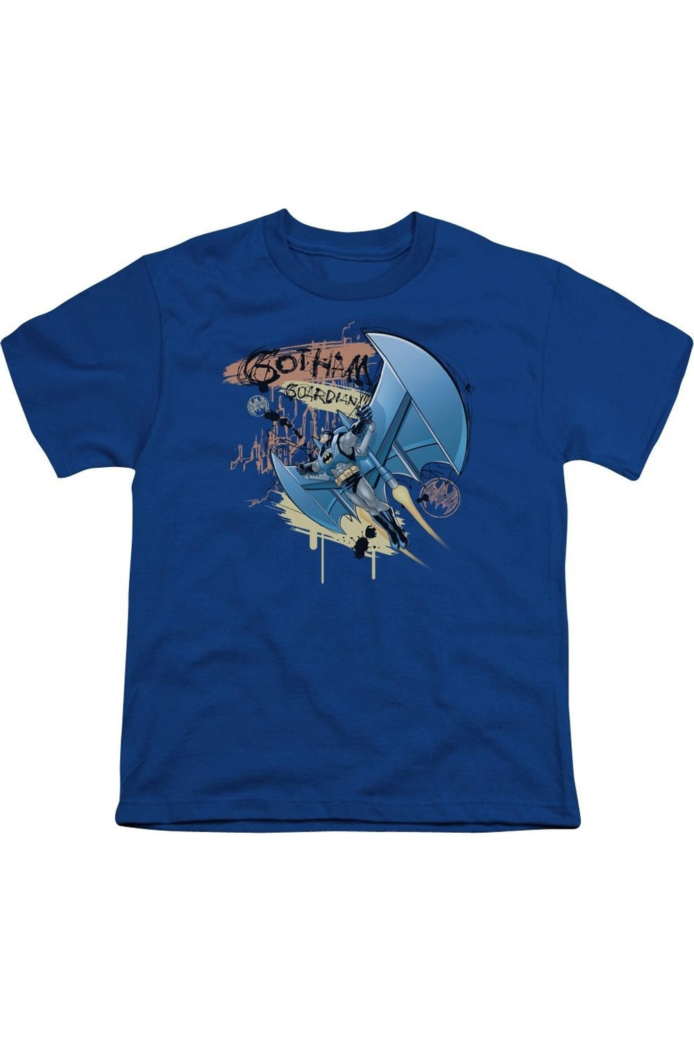 

Футболка с коротким рукавом Batman Knight Flight для детей Gildan, синий