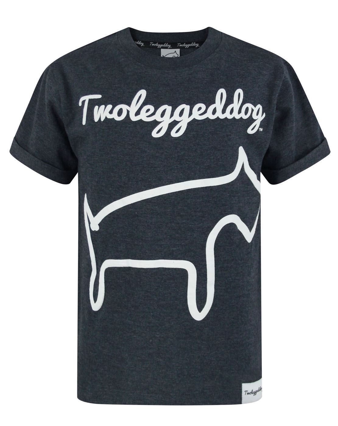 

Футболка Two Legged Dog с короткими рукавами, серый