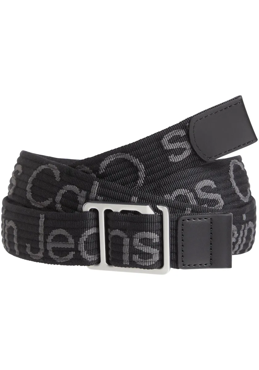 

Синтетический ремень Calvin Klein Jeans "SLIDER LOGO WEB LTHR BELT 35MM", черный