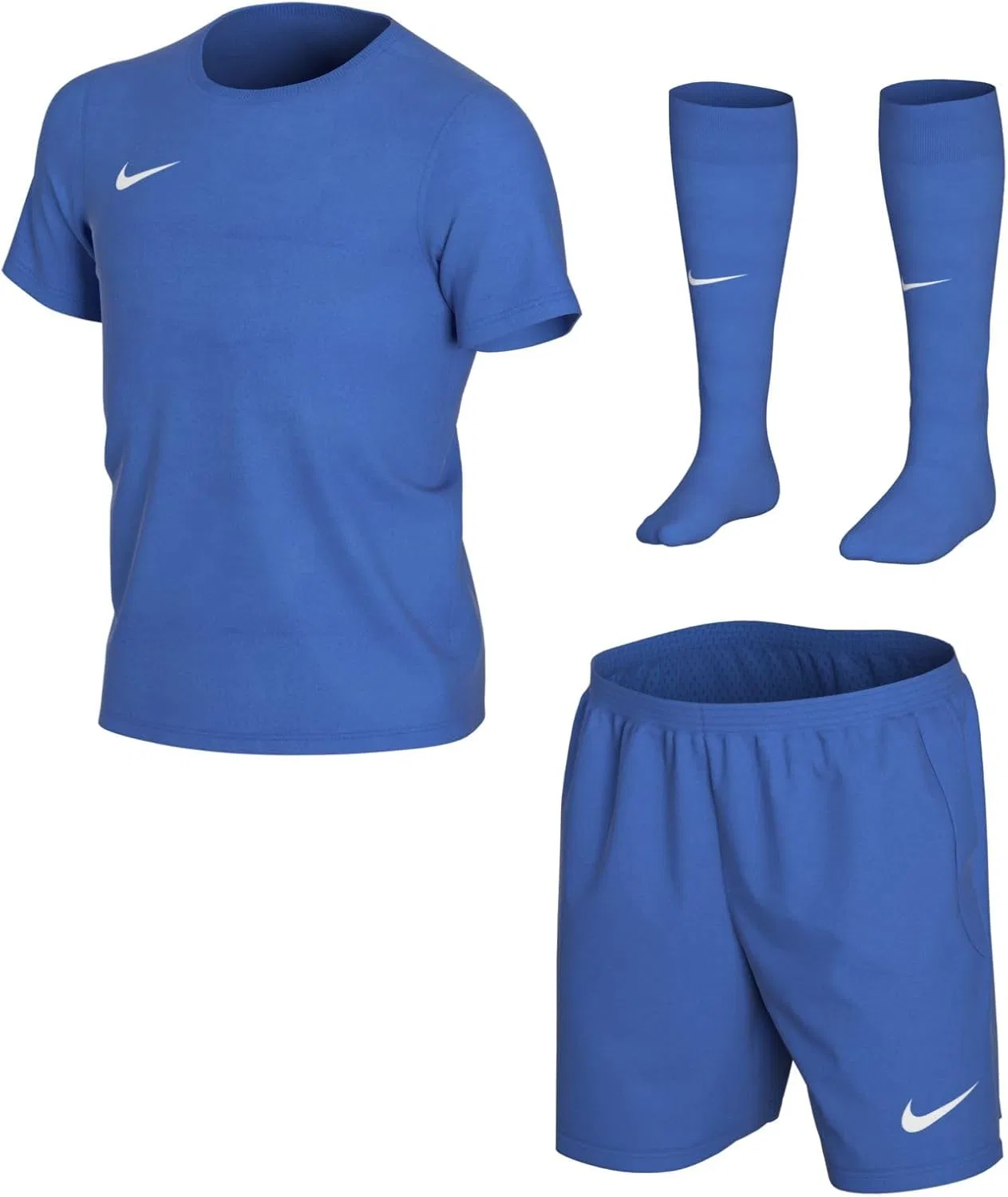 Детский спортивный костюм Nike Park Shorts-set, Royal Blue/Royal Blue/White