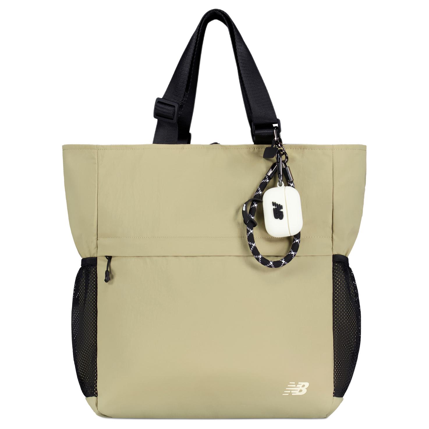 

New Balance Тканевый рюкзак унисекс серо-бежевый, Greige