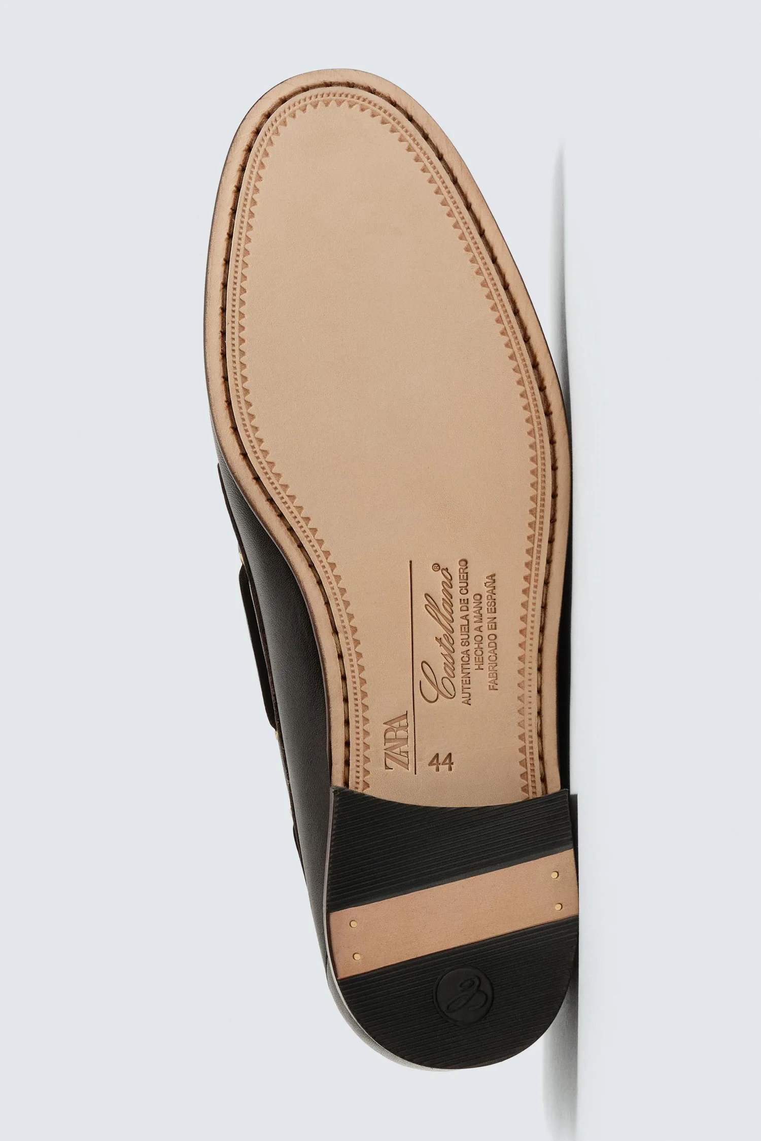 Туфли castellano 1920  x Zara man deck shoes, коричневый — фото 4