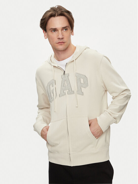 

Толстовка обычного кроя Gap, бежевый