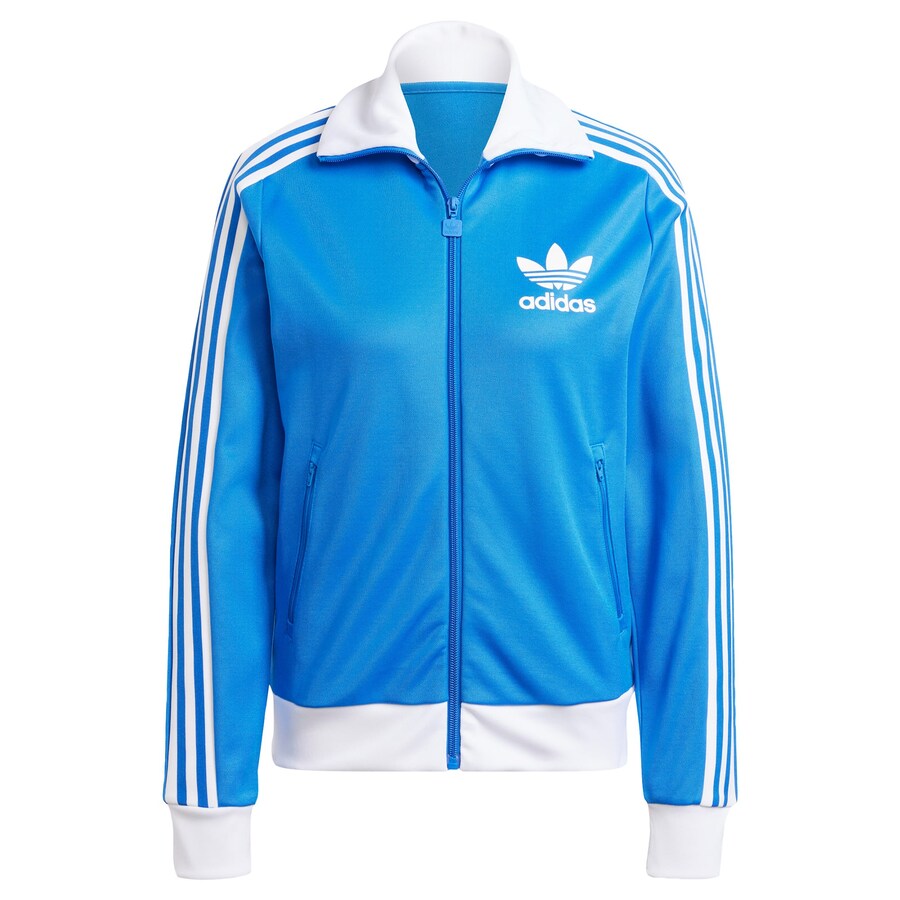 

Толстовка с капюшоном на молнии ADIDAS ORIGINALS Beckenbauer, цвет Azure