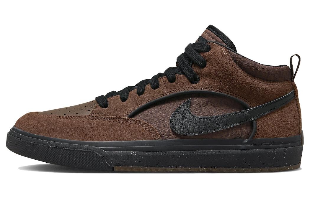 

Мужские кроссовки для скейтбординга Nike SB React Leo, Коричневый, Мужские кроссовки для скейтбординга Nike SB React Leo