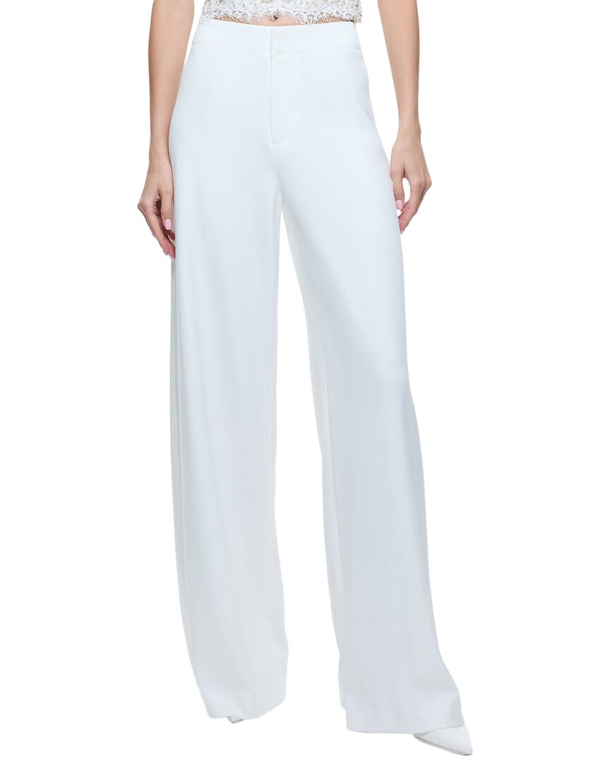 

Широкие брюки alice + olivia Andra, белый