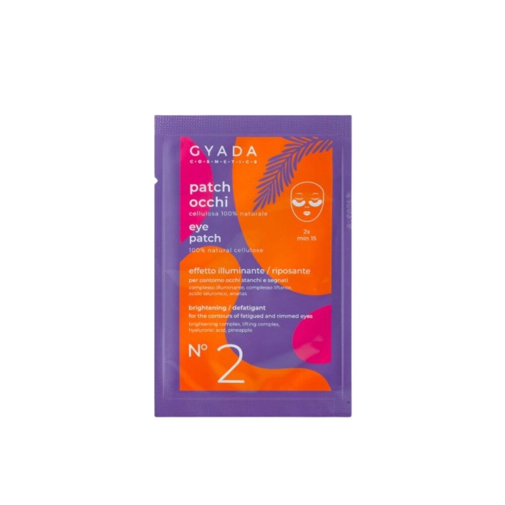 

Контур вокруг глаз Eye lips patch occhi n.2 illuminanti e defaticanti Gyada cosmetics, 1 шт