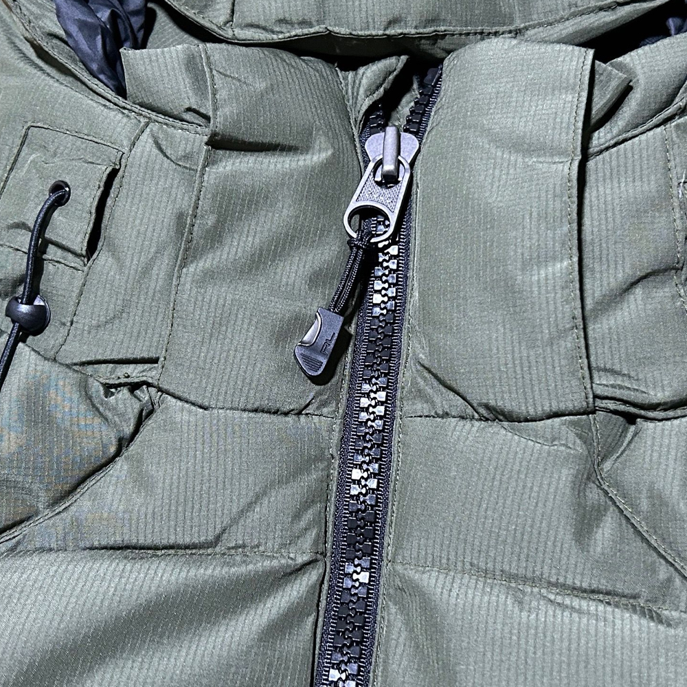 Зеленая куртка-пуховик мужская Down Jacket Men's Polo Ralph Lauren, зеленый — фото 3