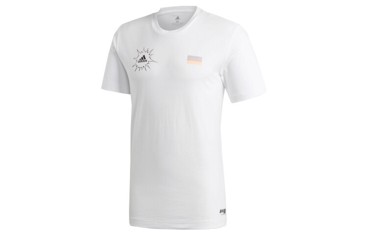 

Adidas Мужская футбольная майка, Белый