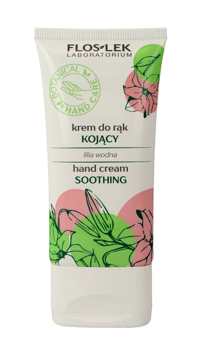 

Floslek, Botanical Hand Care, успокаивающий крем для рук «Водяная лилия», 50 мл Flos-Lek