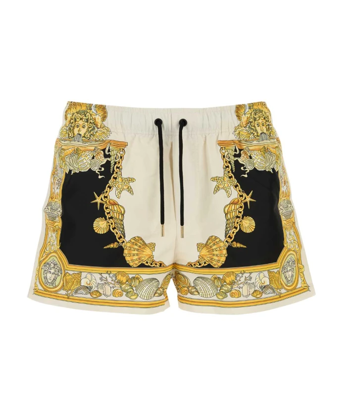 

Плавки из полиэстера с принтом Versace, мультиколор