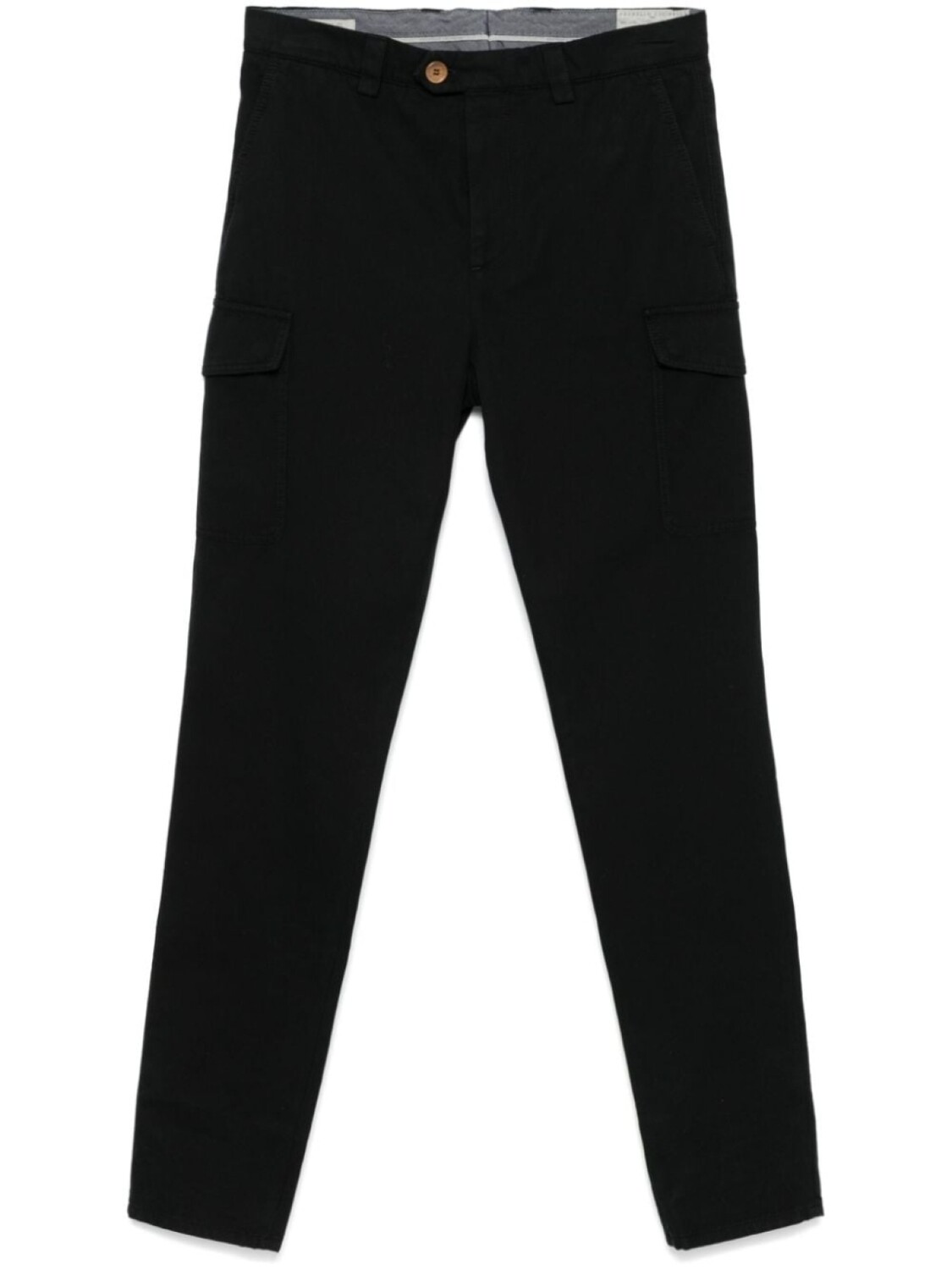 

Брюки карго из хлопка Brunello Cucinelli, черный