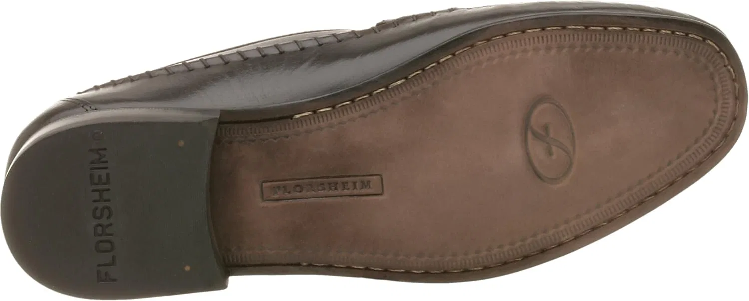 Лоферы с кисточками Florsheim, Black/Cognac — фото 4