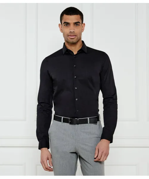 

Рубашка Slim fit Calvin Klein, черный