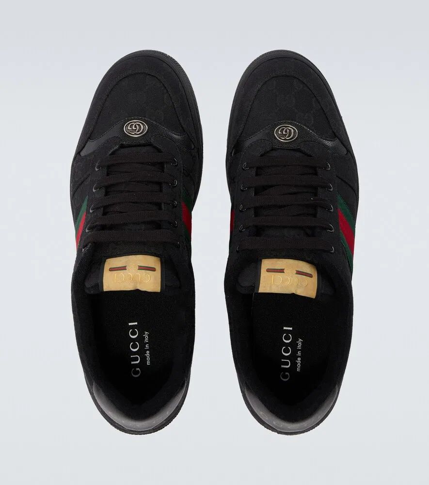 Кроссовки Screener GG Canvas Gucci, черный — фото 4