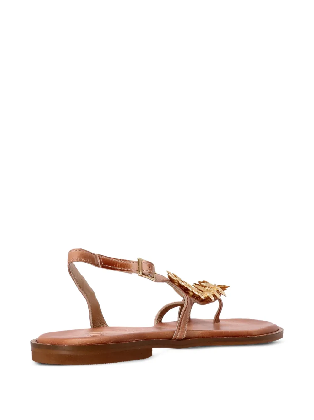 Декорированные сандалии с ремешком на пятке Kotris Sandals, нейтральный — фото 4