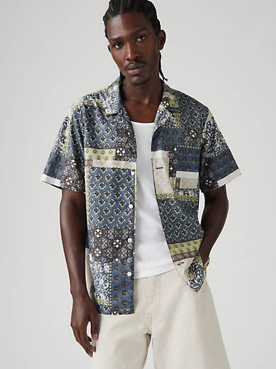 

Рубашка «Закатный лагерь» Levi's, цвет Dress Blues - Multi-Color