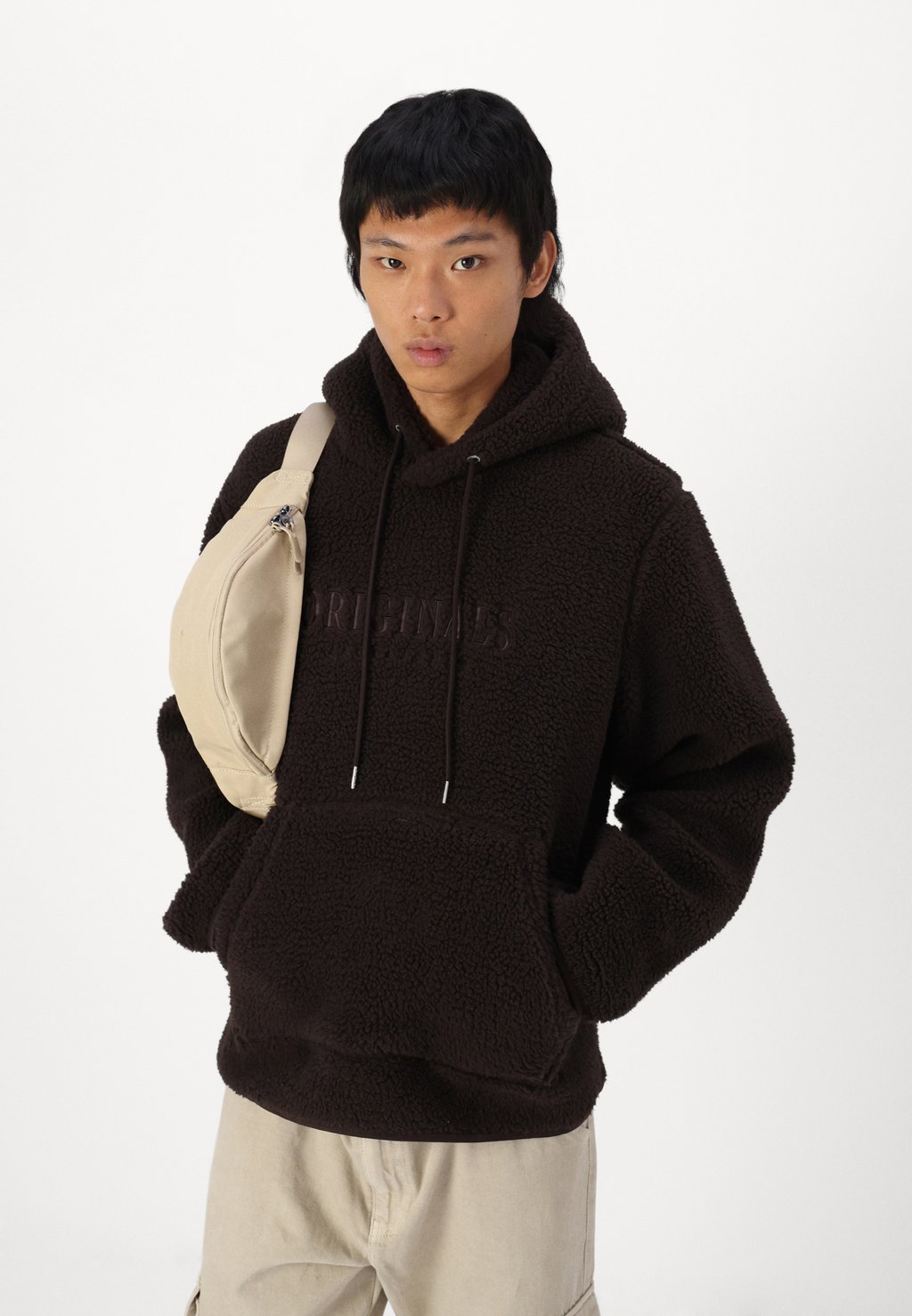 

Толстовка с капюшоном JORFREDERIKSBERG Jack & Jones, темно-коричневый