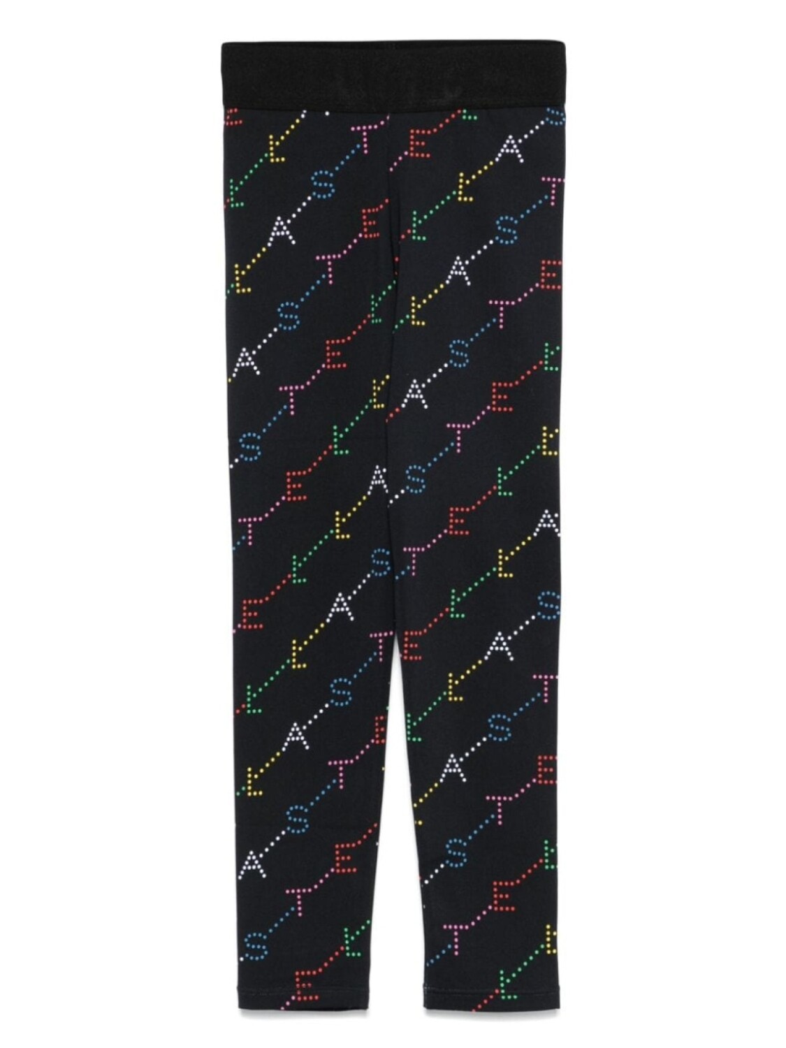 

Stella McCartney Kids леггинсы с логотипом, черный