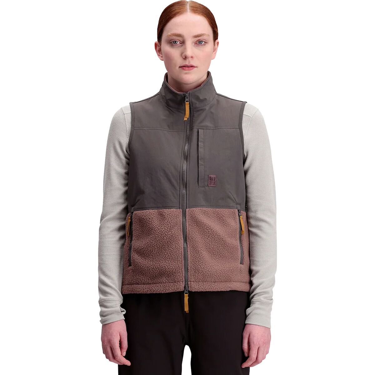 

Флисовая жилетка Subalpine Topo Designs, мультиколор