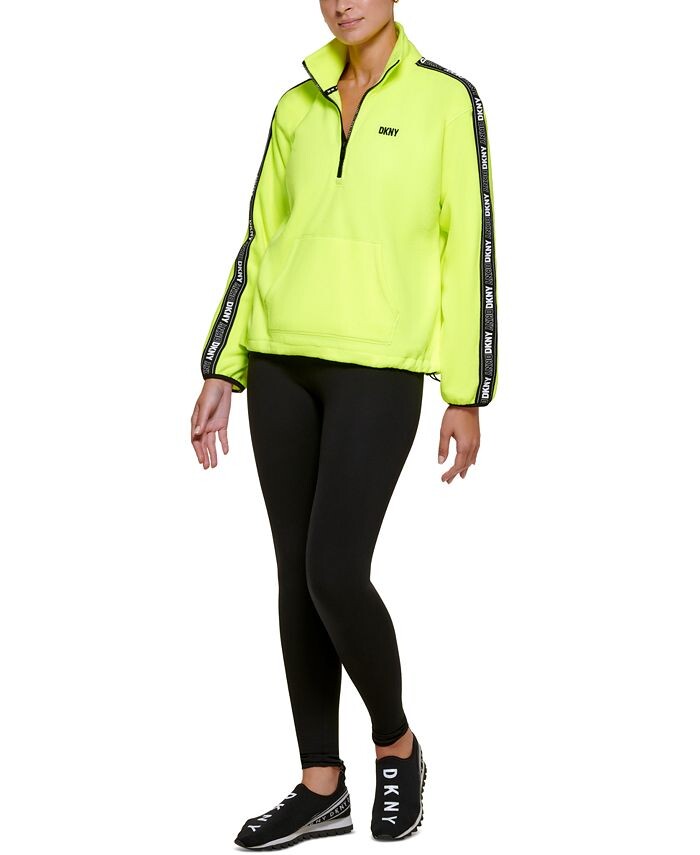

Женский флисовый пуловер DKNY, желтый