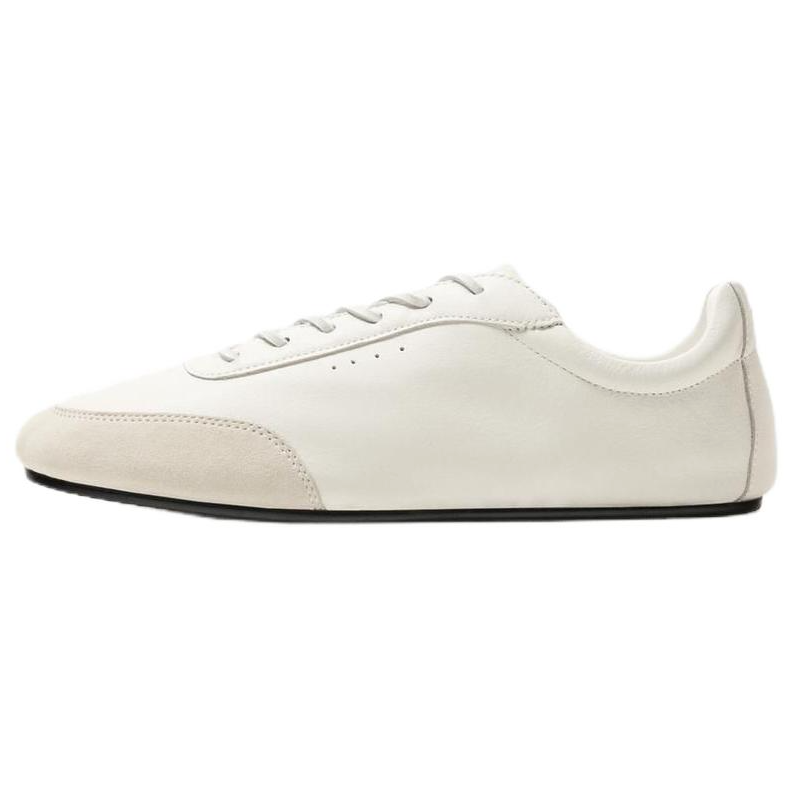 

ZARA Низкие повседневные туфли белого цвета, ограниченная серия