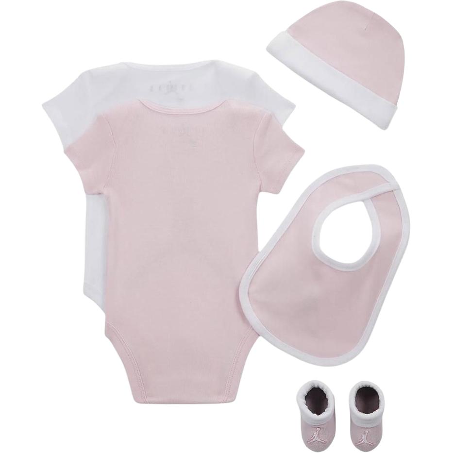 Комбинезон Jumpman 5 Piece Set для младенцев и малышей Jordan, розовый — фото 2