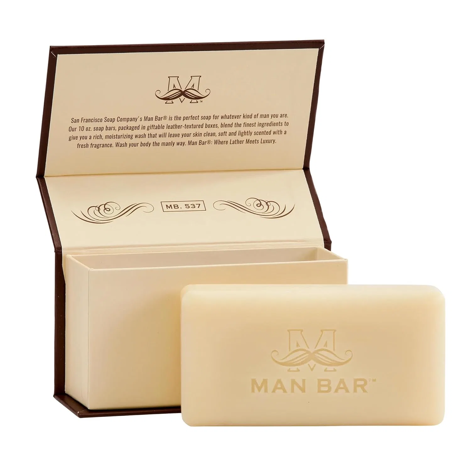 Мужское мыло San Francisco Soap Company Revitalising Man Bar, Exotic Musk & Sandalwood, 283 г San Francisco Soap Company — фото 3