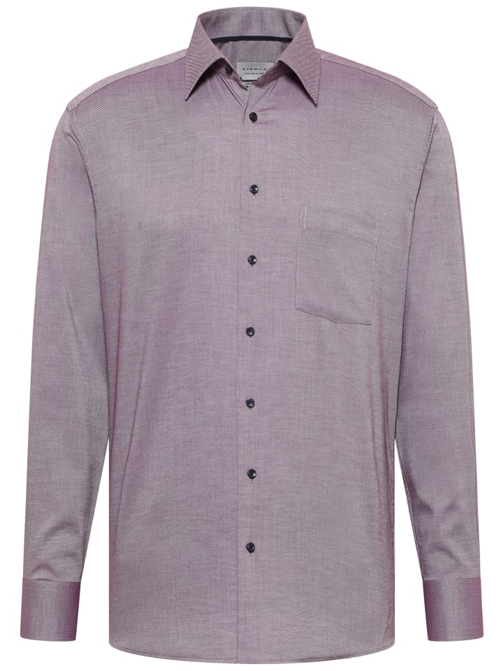 

Рубашка MODERN FIT бордового цвета Eterna