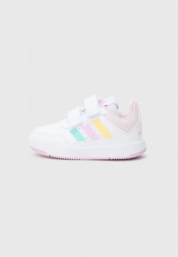 Кроссовки tensaur sport 3.0 cf i для тренировок Adidas Performance, White/Semi Flash Aqua/Bliss Lilac