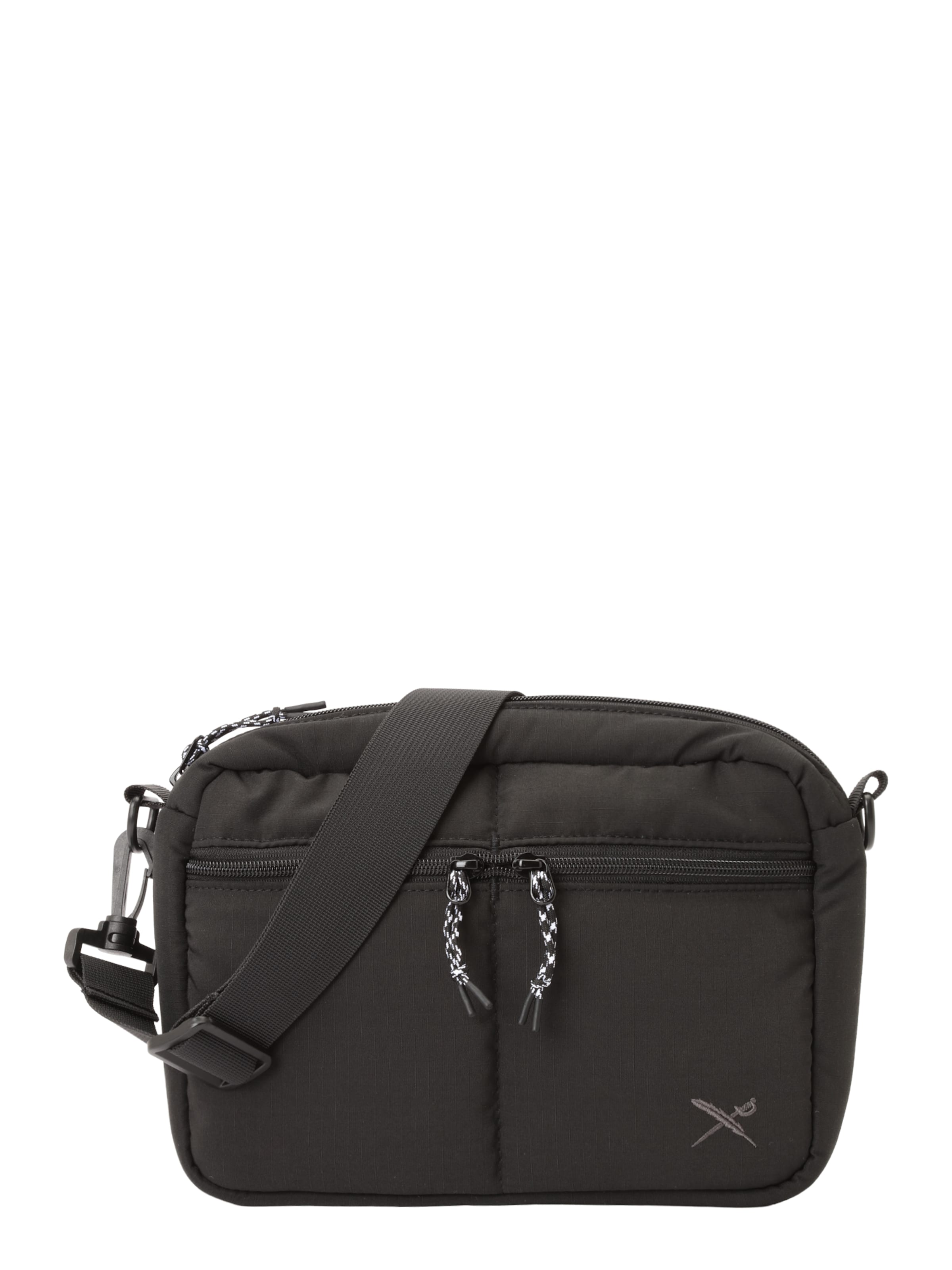 

Iriedaily Сумка через плечо 'Ribtouch Side' в черном цвете