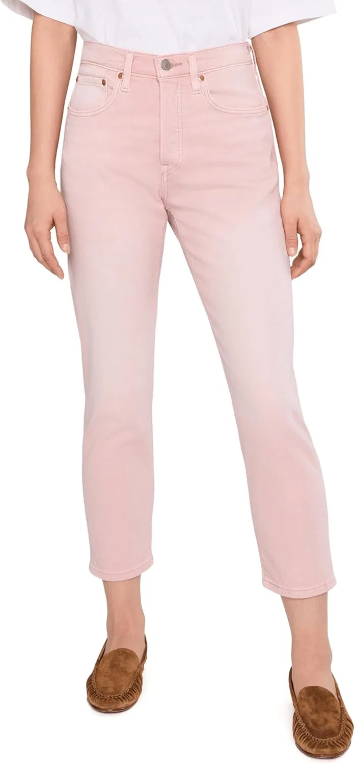 Джинсы 501 Crop, Levi's, Chipped Sepia Rose
