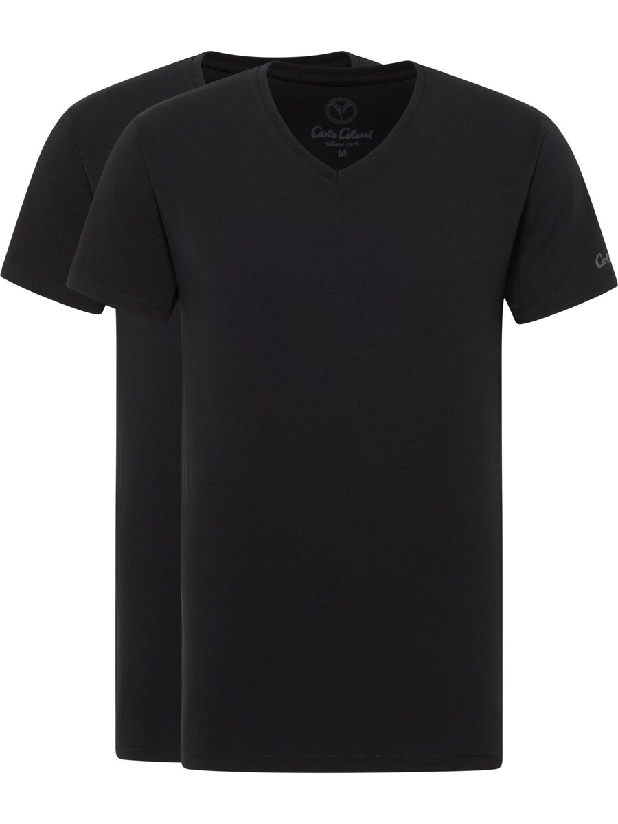 

Классическая футболка Carlo Colucci Shirt, черный