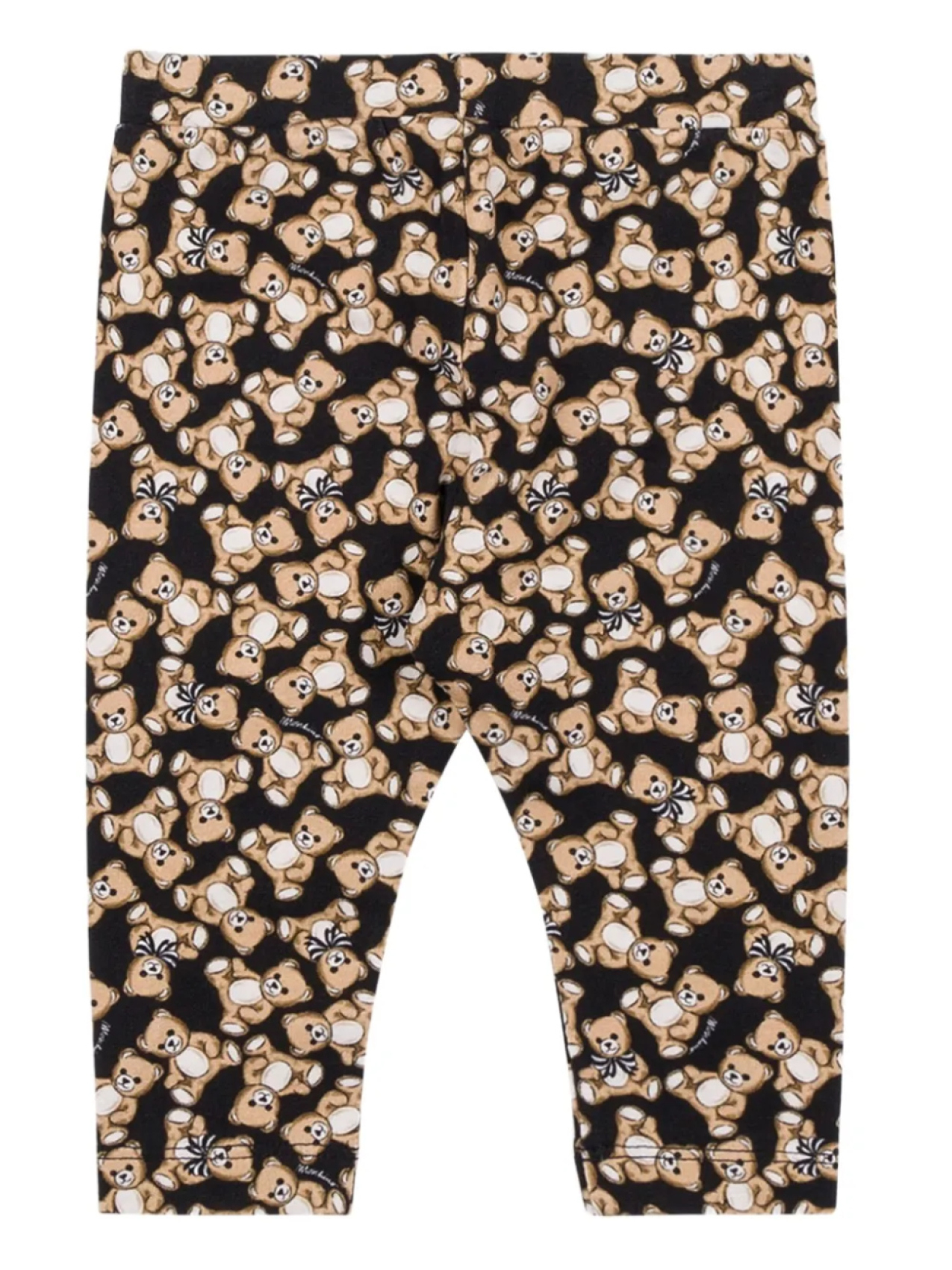 

Леггинсы с графическим принтом Moschino Kids, черный