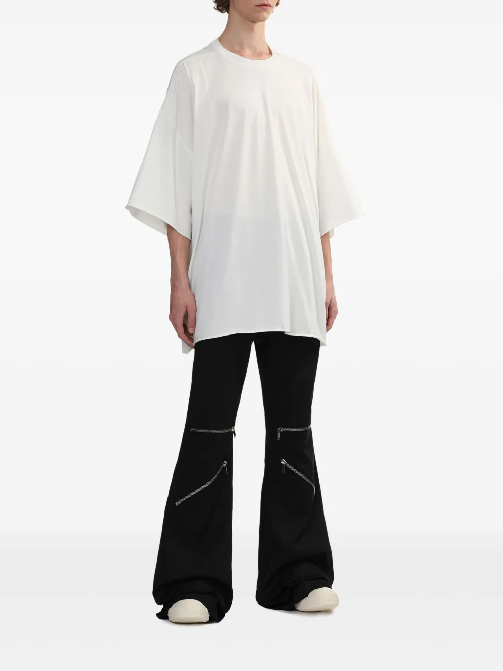 Футболка из джерси Rick Owens, белый — фото 2