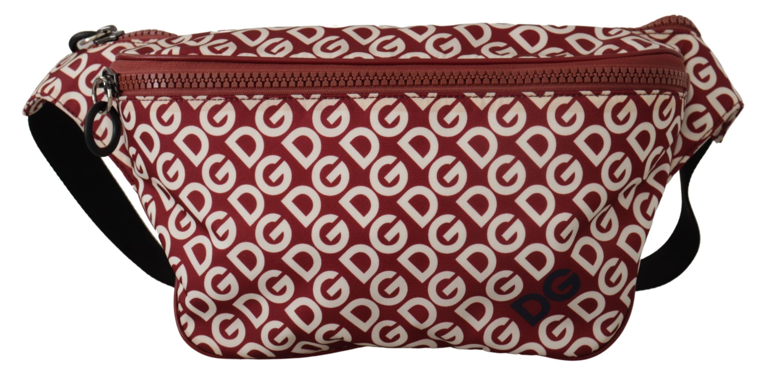

Гламурная красная поясная сумка с логотипом Fanny Pack Dolce & Gabbana