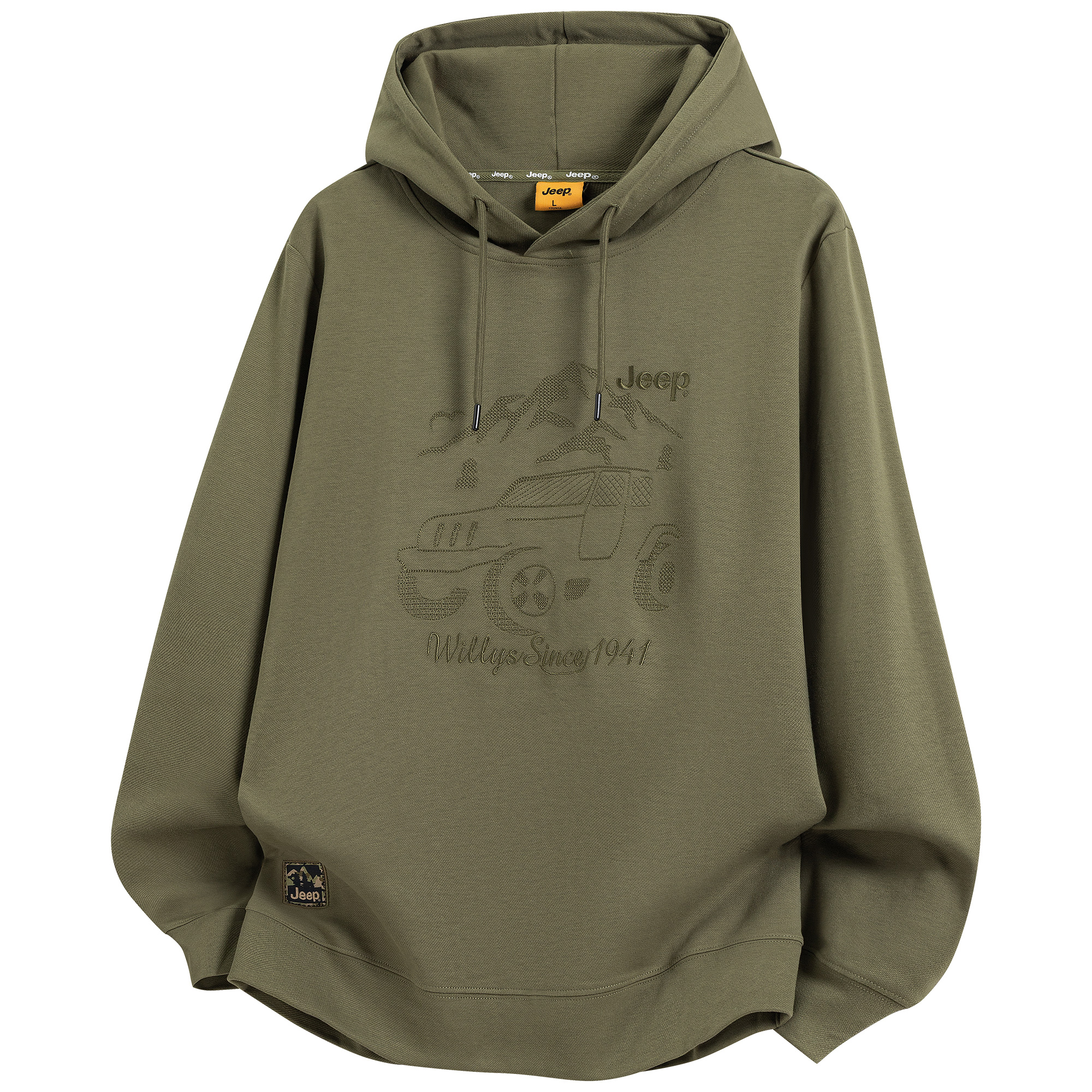 

Свитшот Lifestyle Unisex Jeep, army зеленый